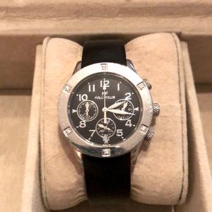 Folli Follie Black Watch with Diamonds
